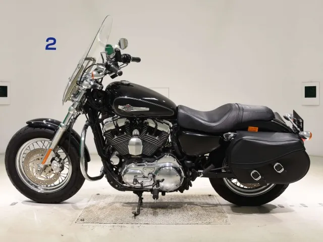 Harley-Davidson XL1200CI 2012, чёрный, фото 2