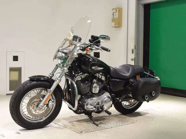 Harley-Davidson XL1200CI 2012, чёрный, фото 4