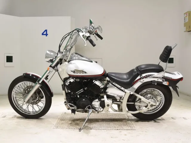 Yamaha Drag Star 400 Classic 2001, white | black, фото 2