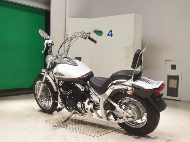 Yamaha Drag Star 400 Classic 2001, white | black, фото 6