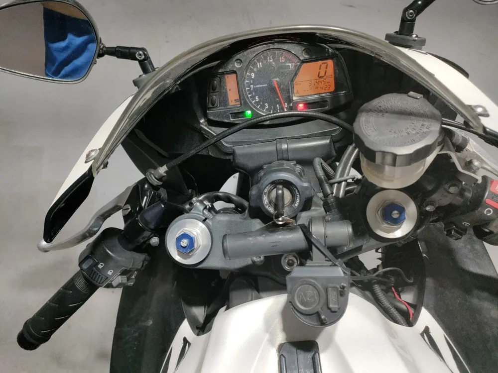 Honda CBR600RR 2014, white/black, фото 5