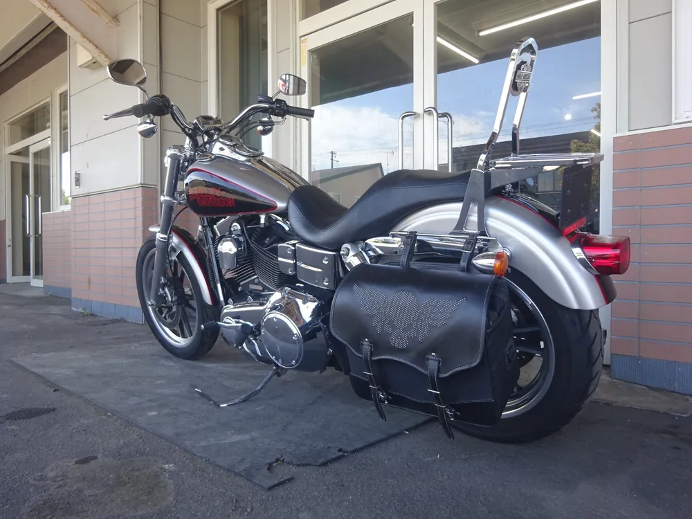 Harley-Davidson Dyna Low Rider 2009, чёрный, серебристый, фото 9