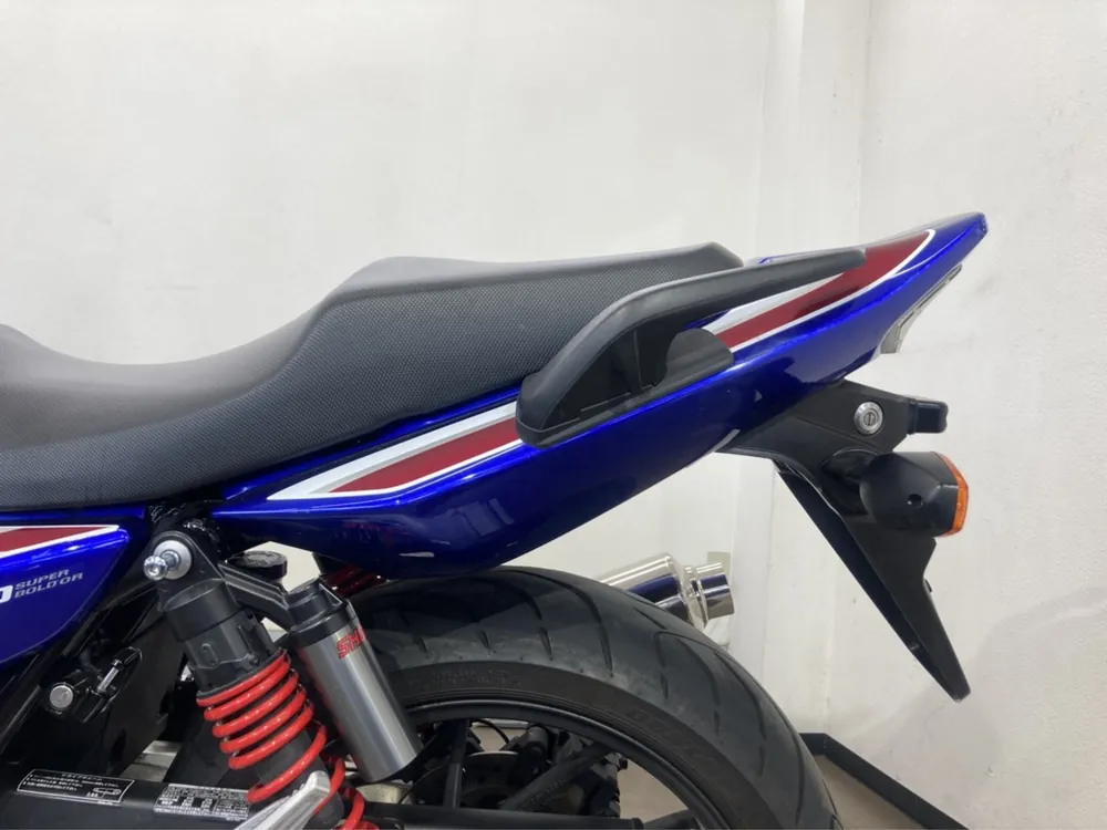 Honda CB400SB 2020, white / red / blue, фото 13