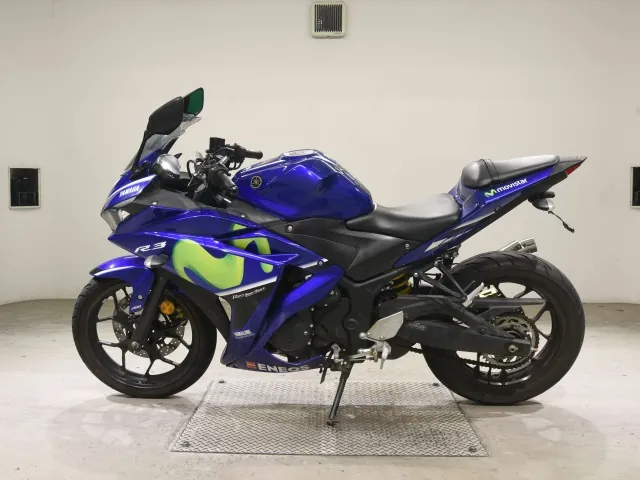 Yamaha YZF-R3 2017, синий, фото 2