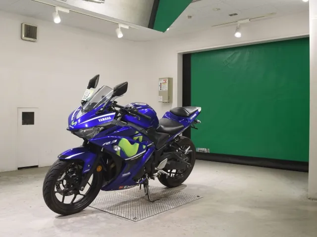 Yamaha YZF-R3 2017, синий, фото 4