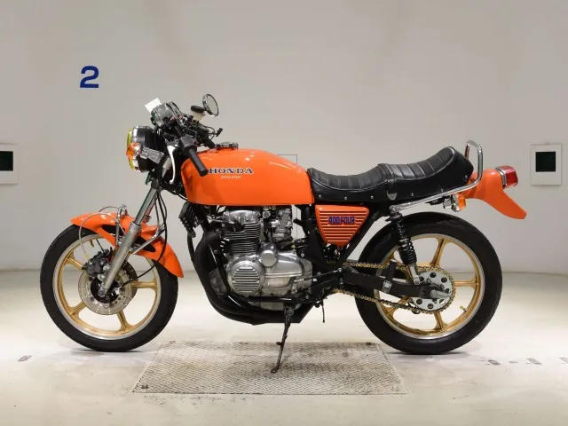 Honda CB400 1976, оранжевый, фото 2