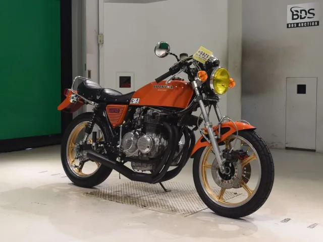 Honda CB400 1976, оранжевый, фото 3