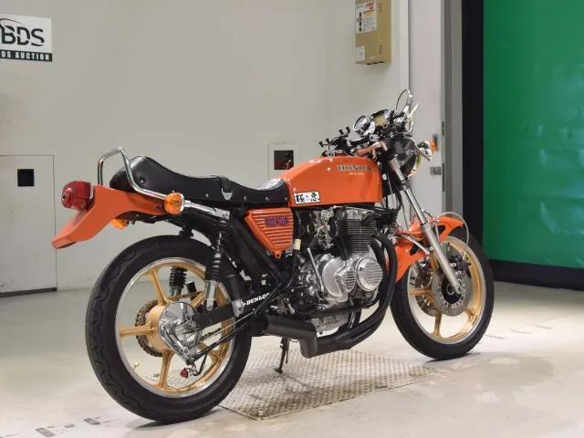 Honda CB400 1976, оранжевый, фото 5