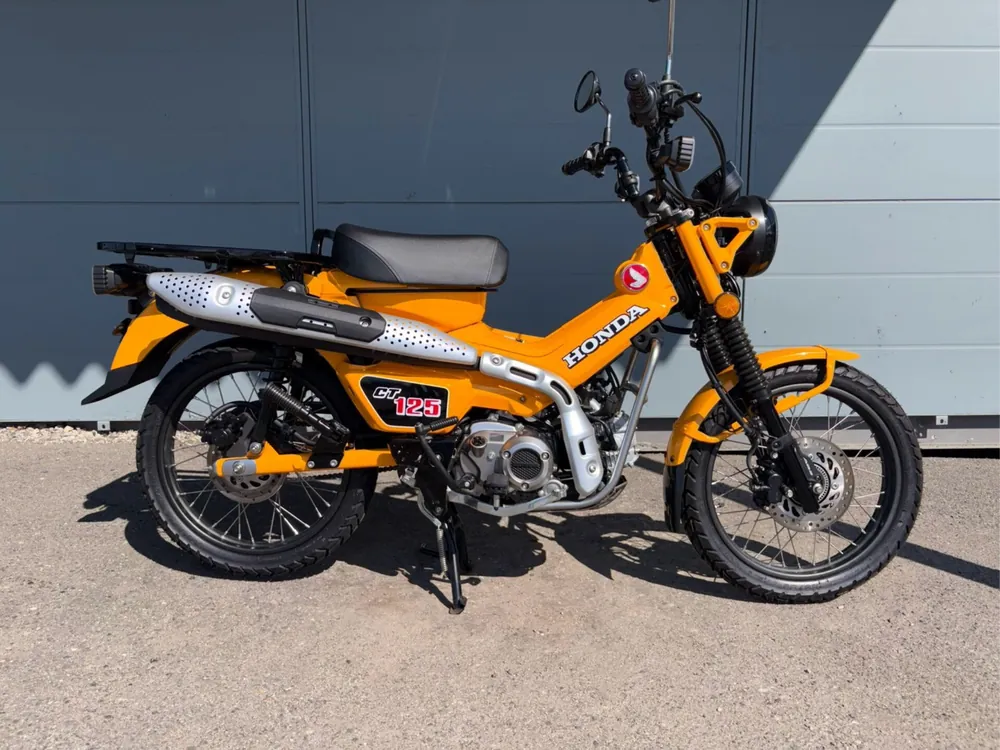 Honda CT125 Hunter Cub, жёлтый, фото 2