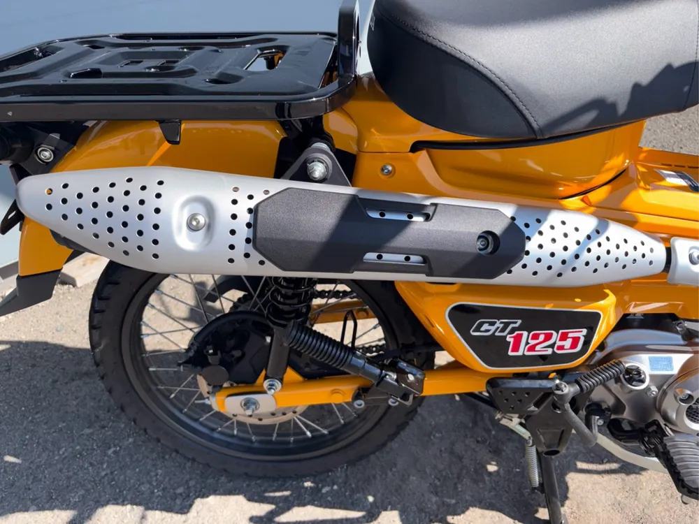 Honda CT125 Hunter Cub, жёлтый, фото 12