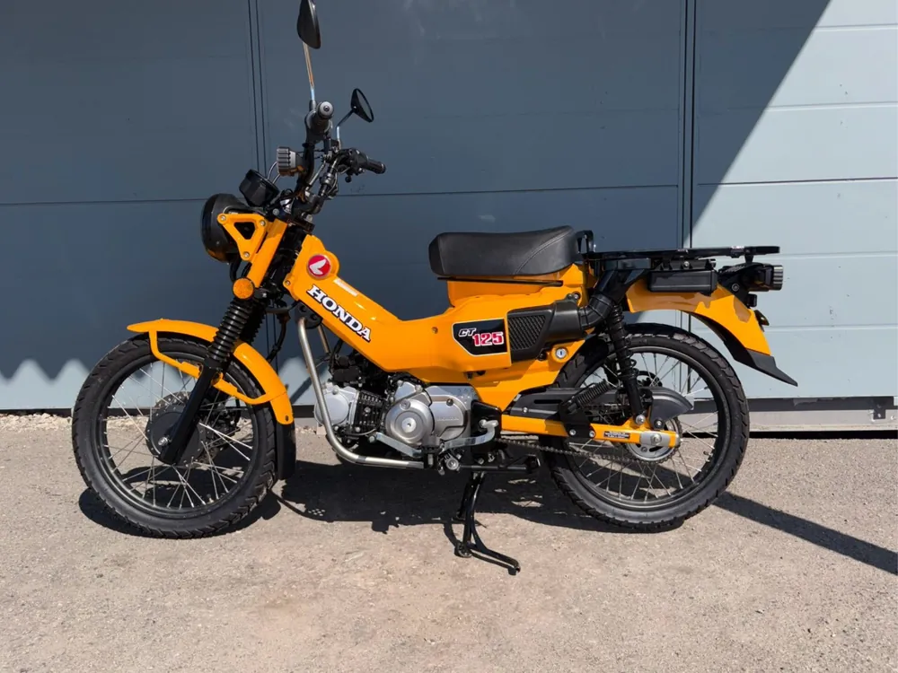Honda CT125 Hunter Cub, жёлтый, фото 5