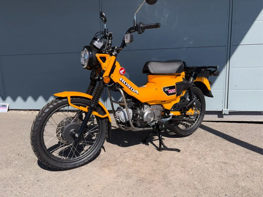 Honda CT125 Hunter Cub, жёлтый, фото 6