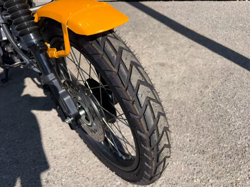 Honda CT125 Hunter Cub, жёлтый, фото 8
