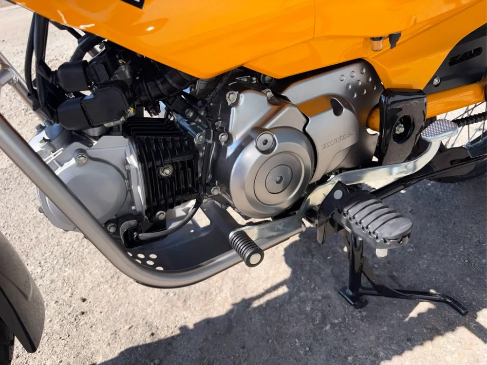 Honda CT125 Hunter Cub, жёлтый, фото 9