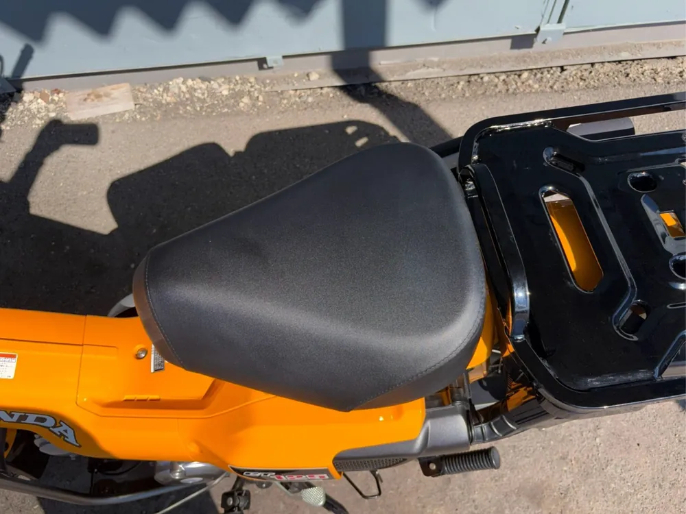 Honda CT125 Hunter Cub, жёлтый, фото 10