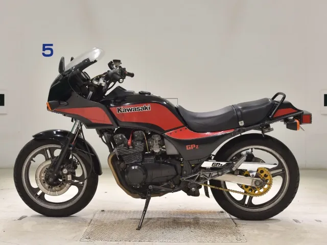 Kawasaki GPZ400F 1983, red | black, фото 2