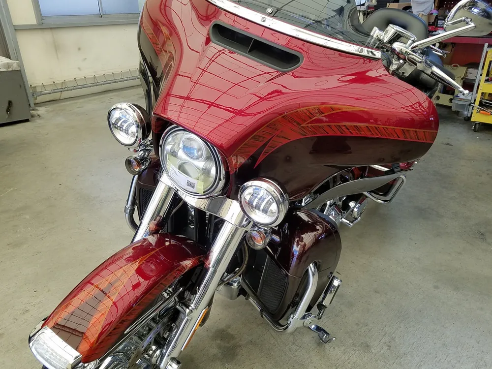 Harley-Davidson HARLEYFLHTKSE CVO 2014, red / purple, фото 5