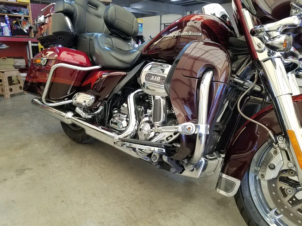 Harley-Davidson HARLEYFLHTKSE CVO 2014, red / purple, фото 7