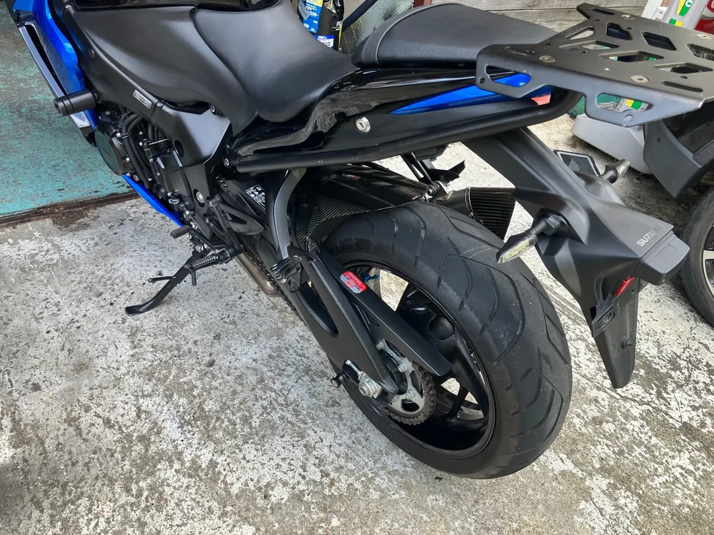 Suzuki GSX-S1000SR 2017, чёрный, синий, фото 5
