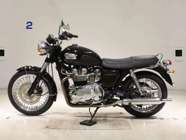 Triumph Bonneville 2003, чёрный, фото 2