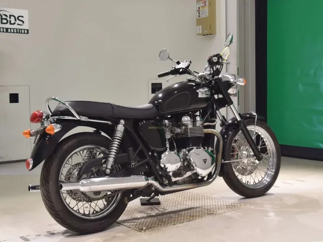 Triumph Bonneville 2003, чёрный, фото 5