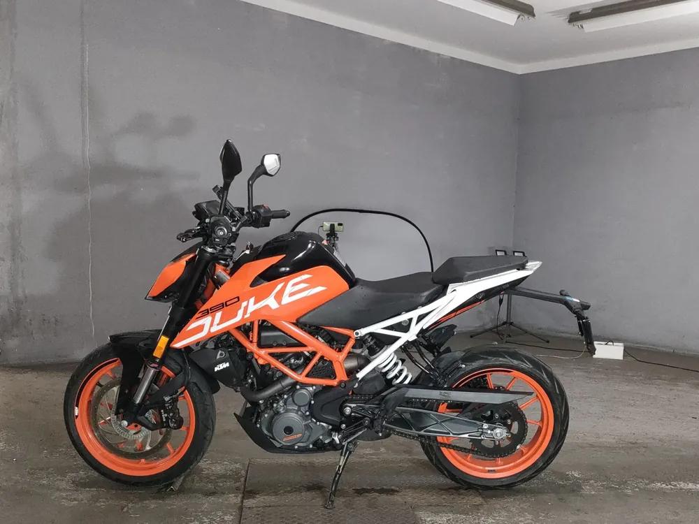 KTM 390 Duke 2020, black / orange, фото 2