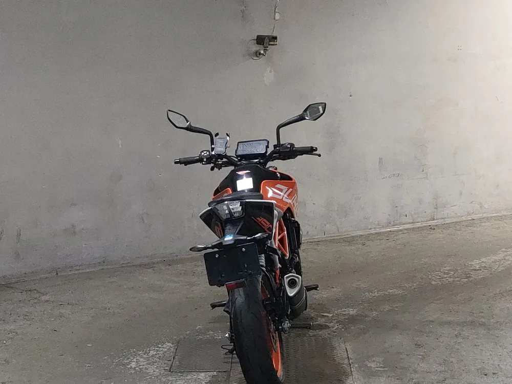 KTM 390 Duke 2020, black / orange, фото 4