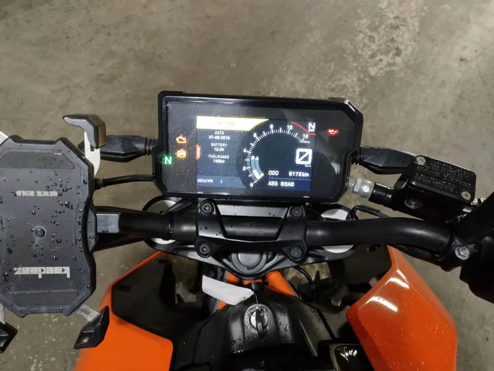 KTM 390 Duke 2020, black / orange, фото 5
