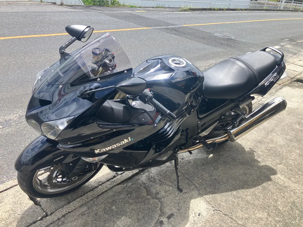 Kawasaki ZZR1400 2009, чёрный, фото 2