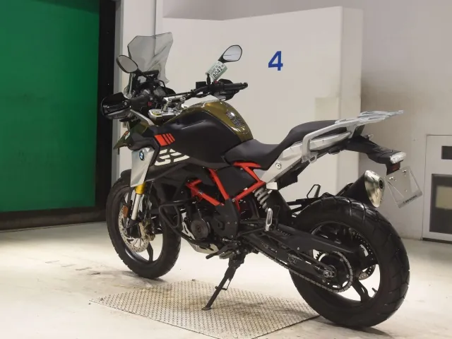 BMW G310Gs 2023, black | gold, фото 6