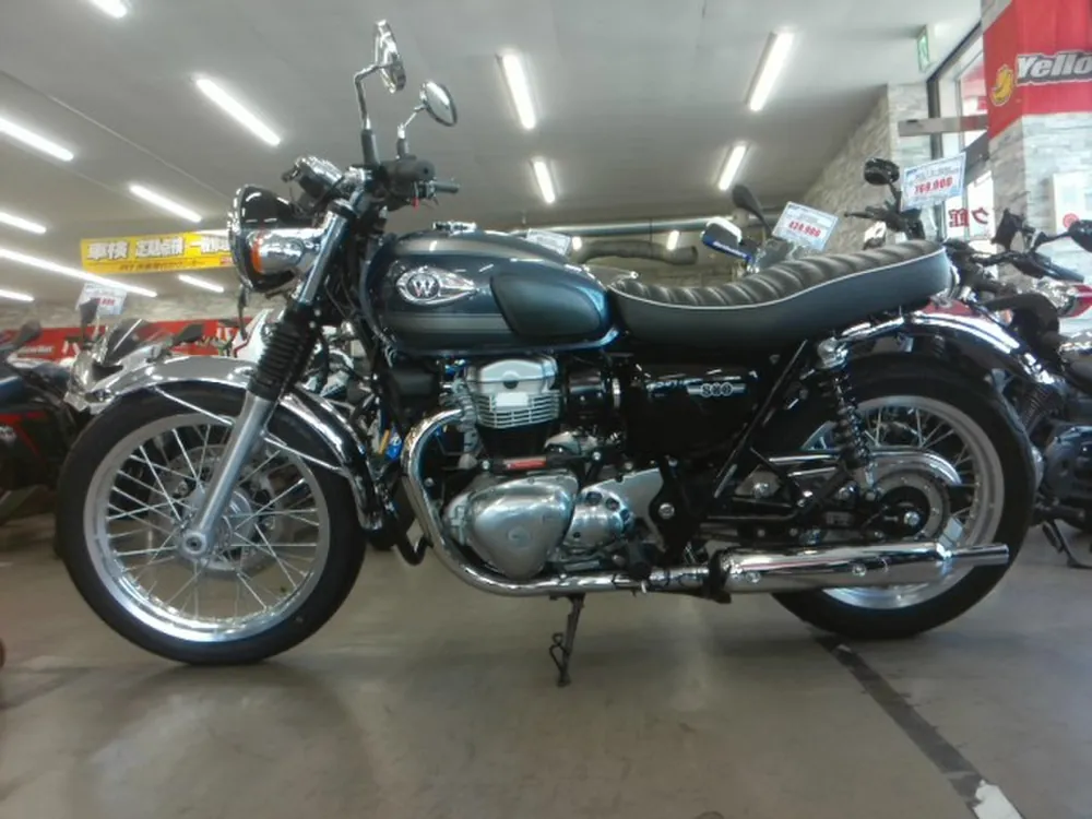 Kawasaki W800-2 2022, синий, фото 2