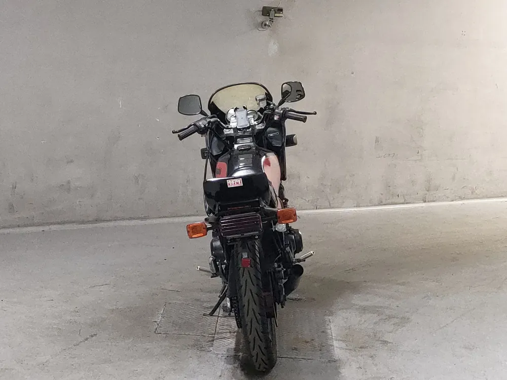 Kawasaki GPZ400F 1985, black/red, фото 4