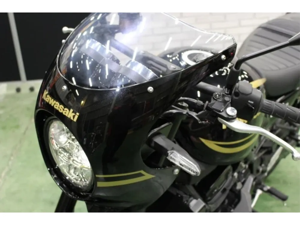 Kawasaki Z900RS 2023, чёрный, золотистый, фото 4