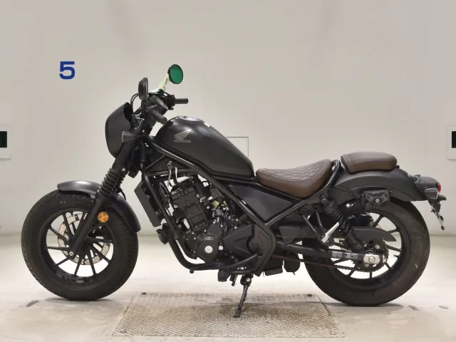 Honda Rebel 250, matt black, фото 2