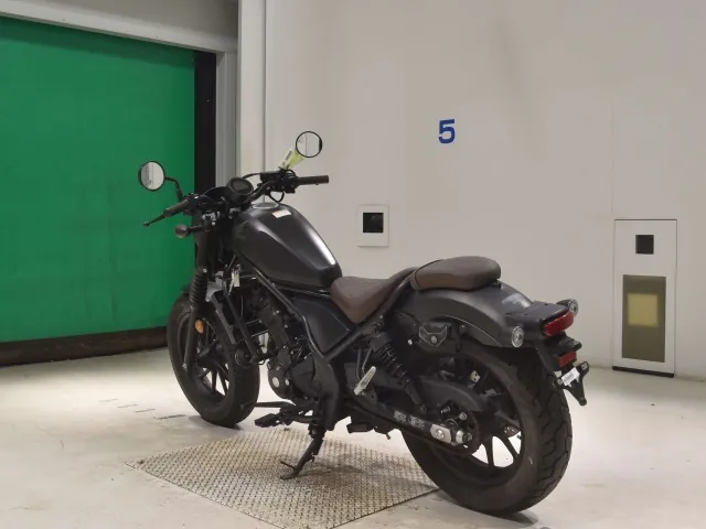 Honda Rebel 250, matt black, фото 6