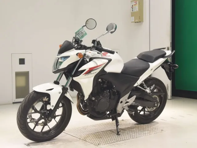 Honda CB400X ABS 2021, белый, фото 4