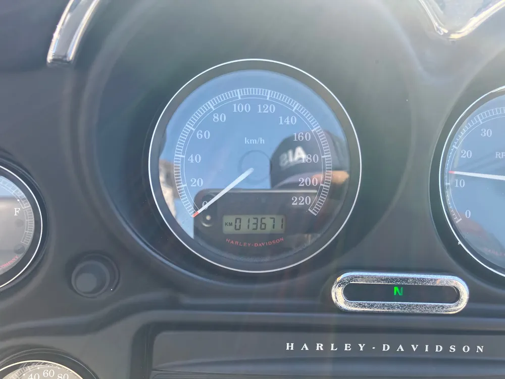 Harley-Davidson FLHTC 2007, чёрный, фото 3