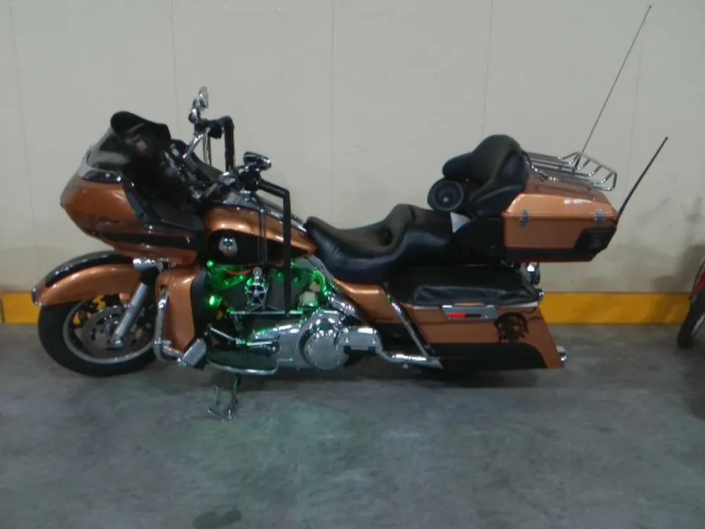 Harley-Davidson FLTR1450 2008, оранжевый, фото 4
