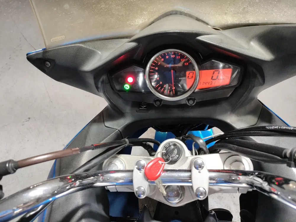 Suzuki GSR250S, синий, фото 5