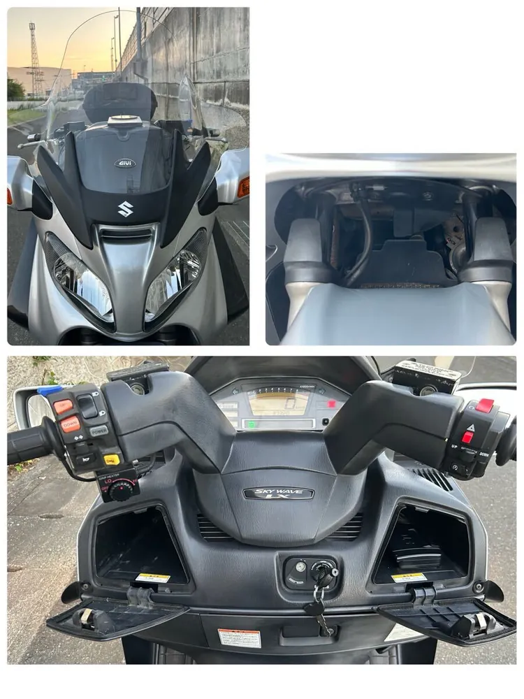 Suzuki Skywave 650 LX из Японии, фото 8