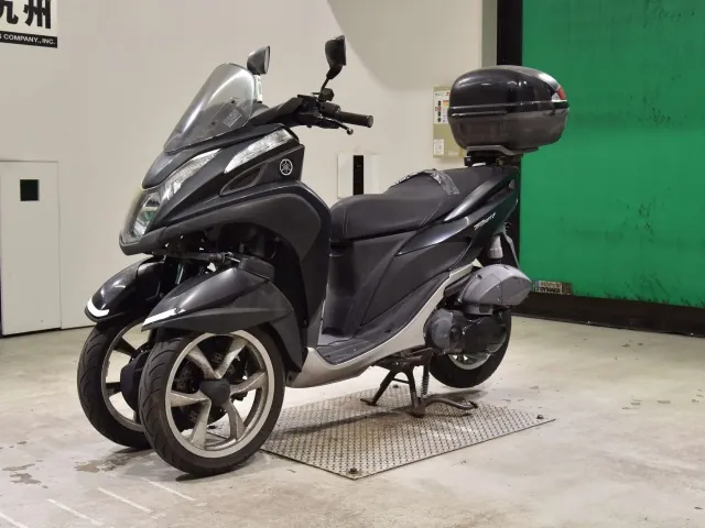 Yamaha Tricity 125, чёрный, фото 4