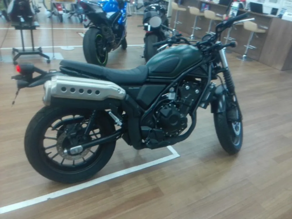 Honda CL500 2023, зелёный, фото 4