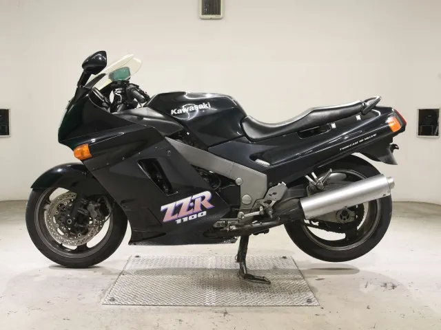 Kawasaki ZZ-R1100 1991, чёрный, фото 2