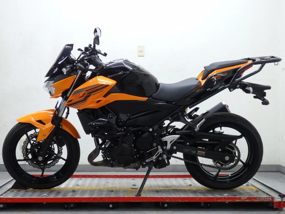 Kawasaki Ninja 400 2020, orange / black, фото 2