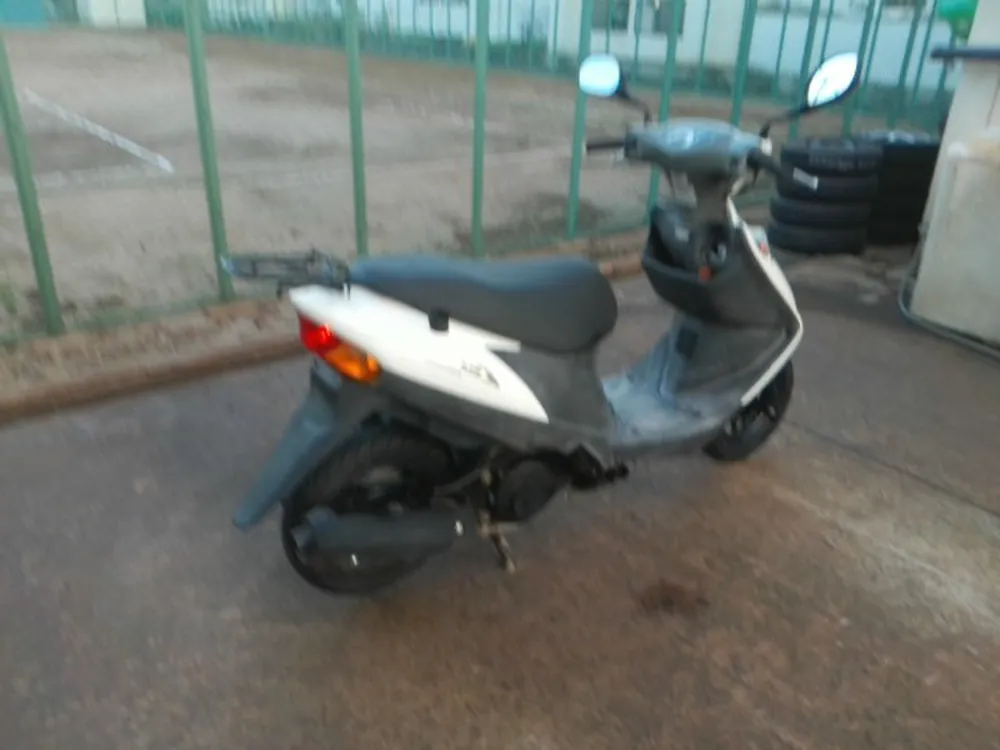 Suzuki Address V125 2021, чёрный, оранжевый, фото 4