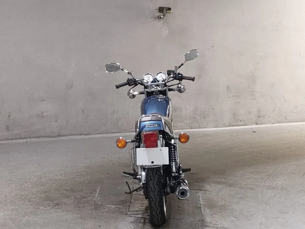 Yamaha SR400 Final Edition Limited 2021, синий, фото 4