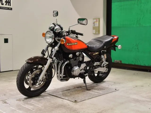 Kawasaki Zephyr 400 2009, light brown | orange, фото 4