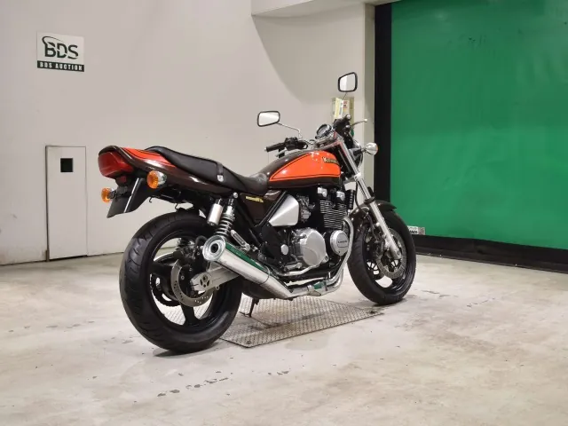 Kawasaki Zephyr 400 2009, light brown | orange, фото 5