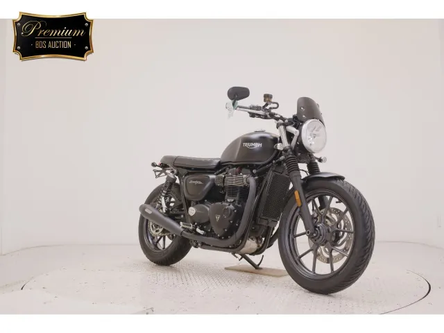 Triumph Street Twin 2018, matt black, фото 3