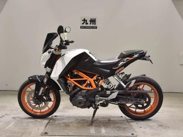 KTM 390 Duke 2014, white | orange, фото 2